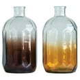 thumbnail image 2 of 3R Studios Decorative Ombre Glass Bottle - Set of 2, 2 of 11