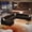 Black, variant on 147.6" 8-Seat L-Shaped Modular Sectional Sofa, Linen Fabric with Storage Ottoman, Cup Holders, Hidden Storage & USB Ports, Large Size for Living Room