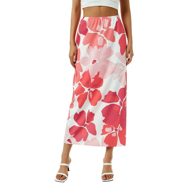 Mid length top leopard skirts red