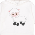 thumbnail image 3 of Inktastic Cute White Lamb Toddler Hoodie, 3 of 4