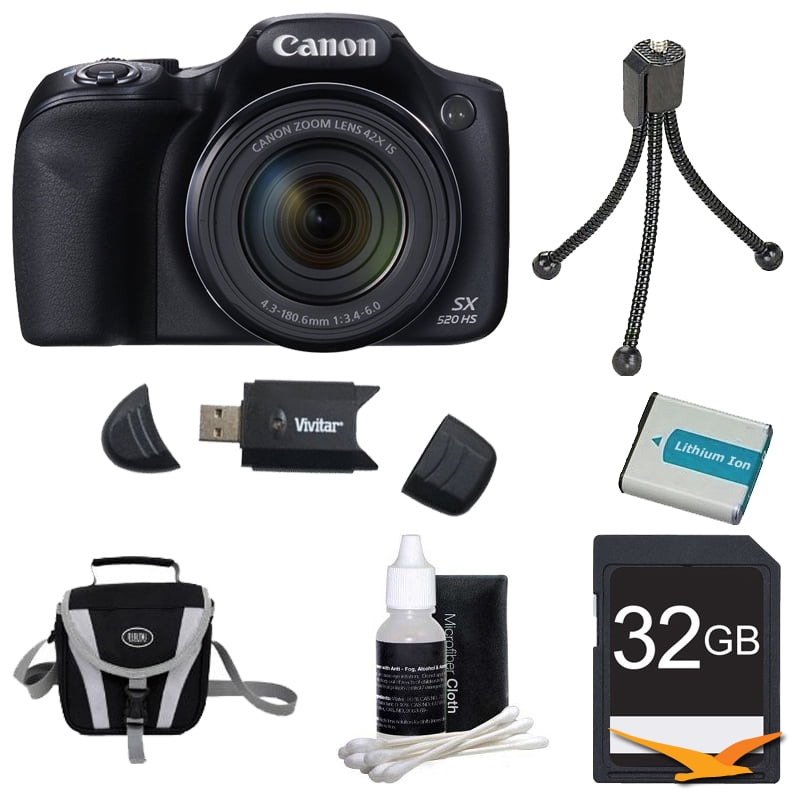 Canon Powershot SX520 HS 16.0 MP Digital Camera with 42x Optical Zoom