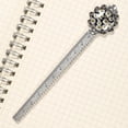 thumbnail image 3 of Daisies Vintage Silver Lace-Edged Bookmark: a Gift for Readers and Book Lovers, 3 of 5