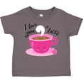 thumbnail image 3 of Inktastic I Love You a Latte Cute Valentine Coffee Pun Boys or Girls Toddler T-Shirt, 3 of 5