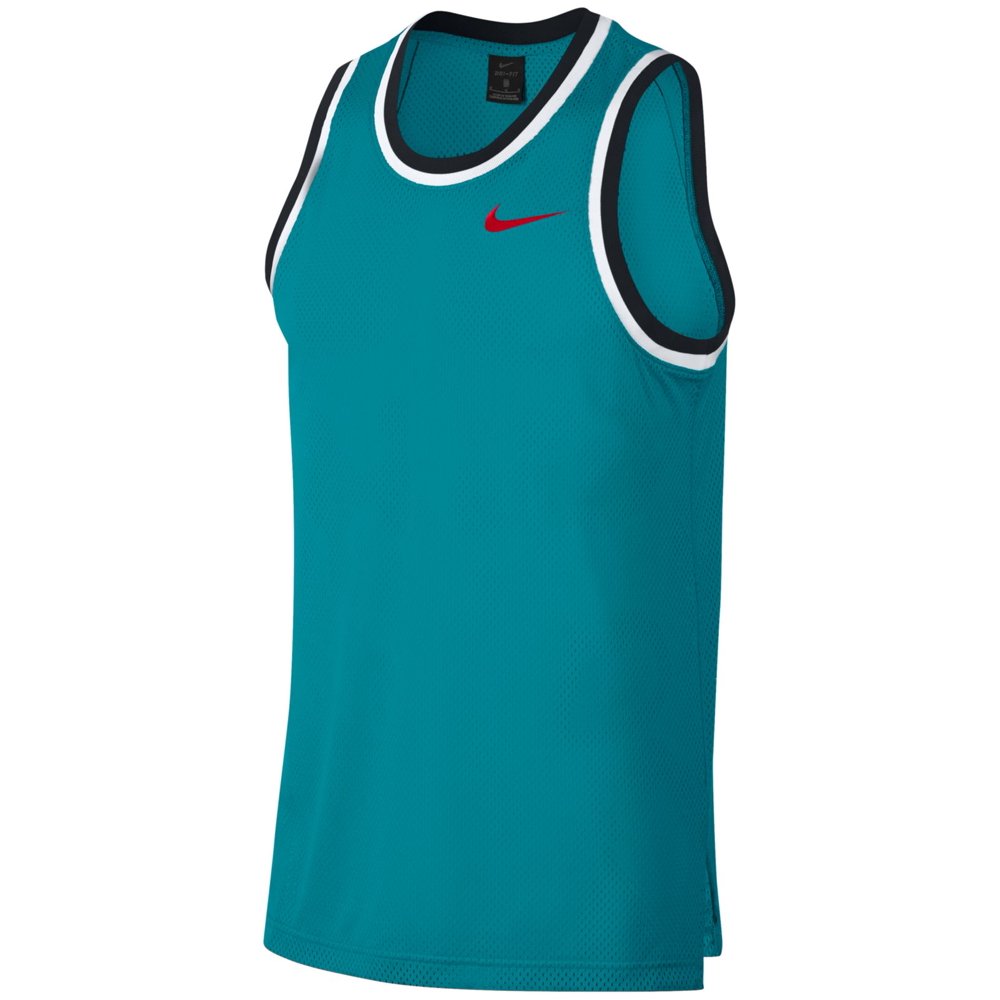 Nike Mens Shirt Teal Logo Stretch Tank Dri Fit Jersey XL Walmart
