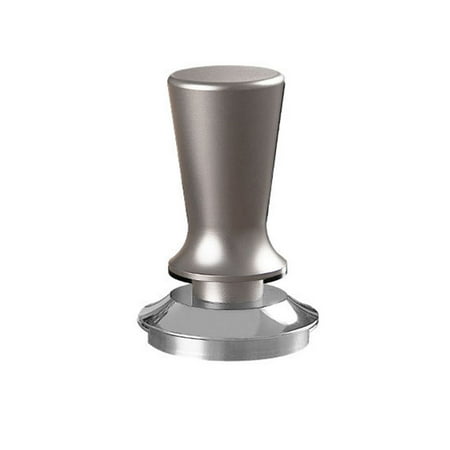 

Home Pressure Tamper Flat Base Hand Tamper Calibrated Espresso Tamper 51/58mm Coffee Tamper with Calibrated Spring Loaded GREY 51MM