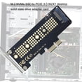 thumbnail image 2 of Nvme Pcie M.2 Ngff Ssd To Pcie X1 Adapter Card Pciex1 To M.2 Card With Brackyeu, 2 of 6