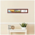 thumbnail image 2 of ArtToFrames Collage Photo Picture Frame with 3 - 4x10 Openings, Framed in White with Cognac and Black Mats (CDM-3966-67), 2 of 8