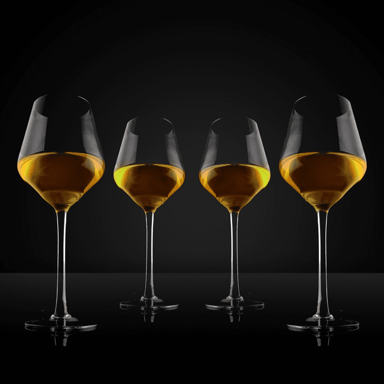 stem wine glasses Luminarc French Wine Glasses with Green Stems – Happy Hour Vintage Goods