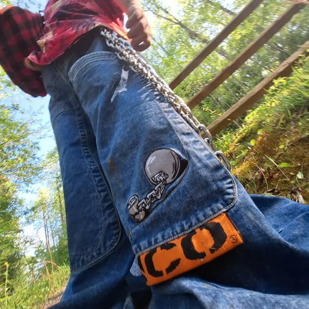 Hip Hop American Jnco Big Y2K Street Casual Loose Pocket Boxing