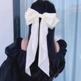 thumbnail image 1 of YSTINNG Big Bow Ribbon Hair Clip New High-end Sense Back Head Clip Satin Spring Clip Clip C311-6013, 1 of 3
