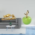 thumbnail image 2 of Escultura moderna de animales y frutas según el Feng Shui, con figura de toro, oso, y ganado, en cerámica. Ideal para escritorio, cafetería, estu, 2 of 8