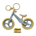 thumbnail image 2 of Llavero de bicicleta, llavero de bicicleta, llavero, modelo de bicicleta de montaña móvil Azul claro, 2 of 9