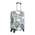 thumbnail image 3 of Haiem Balloon Vintage Luggage Cover Printed Suitcase Covers for Luggage Elastic Washable Suitcase Protector Fits 18-32 Inch Luggage-Large, 3 of 9