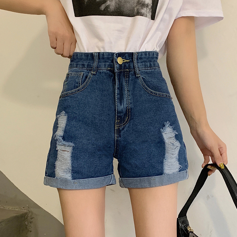 New Women korean Summer Denim Shorts 