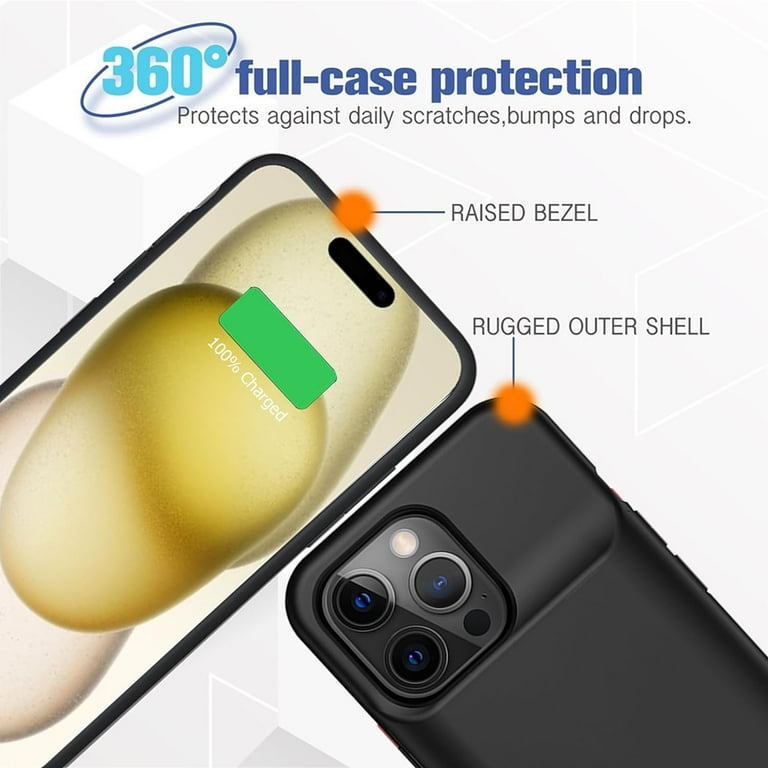 Köp Tech-Protect 7000 mAh MagSafe Powercase iPhone 16 Pro Max