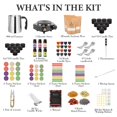 thumbnail image 2 of Kit para hacer velas SAEUYVB DIY con suministros de cera de soya y olla de 900 ml, 2 of 6