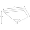 thumbnail image 2 of Progress Lighting, Clifton Heights, 2-Light Flush Mount, Brushed Nickel, Etched Glass Shade, 2 of 2