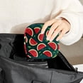 thumbnail image 6 of Watermelon Velvet Mini Pouch for Period Purse and Bag, Zipper Pouch Men, Money Pouch Travel | Oxford Fabric | 4.7x6.6x6.6 in, 6 of 6