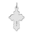 thumbnail image 4 of Sterling Silver Rhodium-plated & Vermeil Dove Cross Charm QC3332, 4 of 4