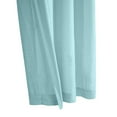 thumbnail image 3 of Habitat Harmony Light Filtering Providing Privacy Soft and Relaxed Feel in Room Grommet Curtain Panel 52" x 63" Sky Blue, 3 of 5