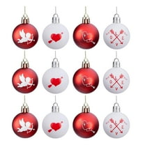 Cheapark 1.57 Inch (4CM) Valentine's Day 520 Qixi Decorative Pendants - Small Festive Accents for Party Decor, Gift Attachments or Home Display, Romantic Mini Ornaments