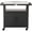 Black, variant on Feasto Outdoor Grill Cart with Stainless Steel Tabletop, Storage Cabinet, Wheels