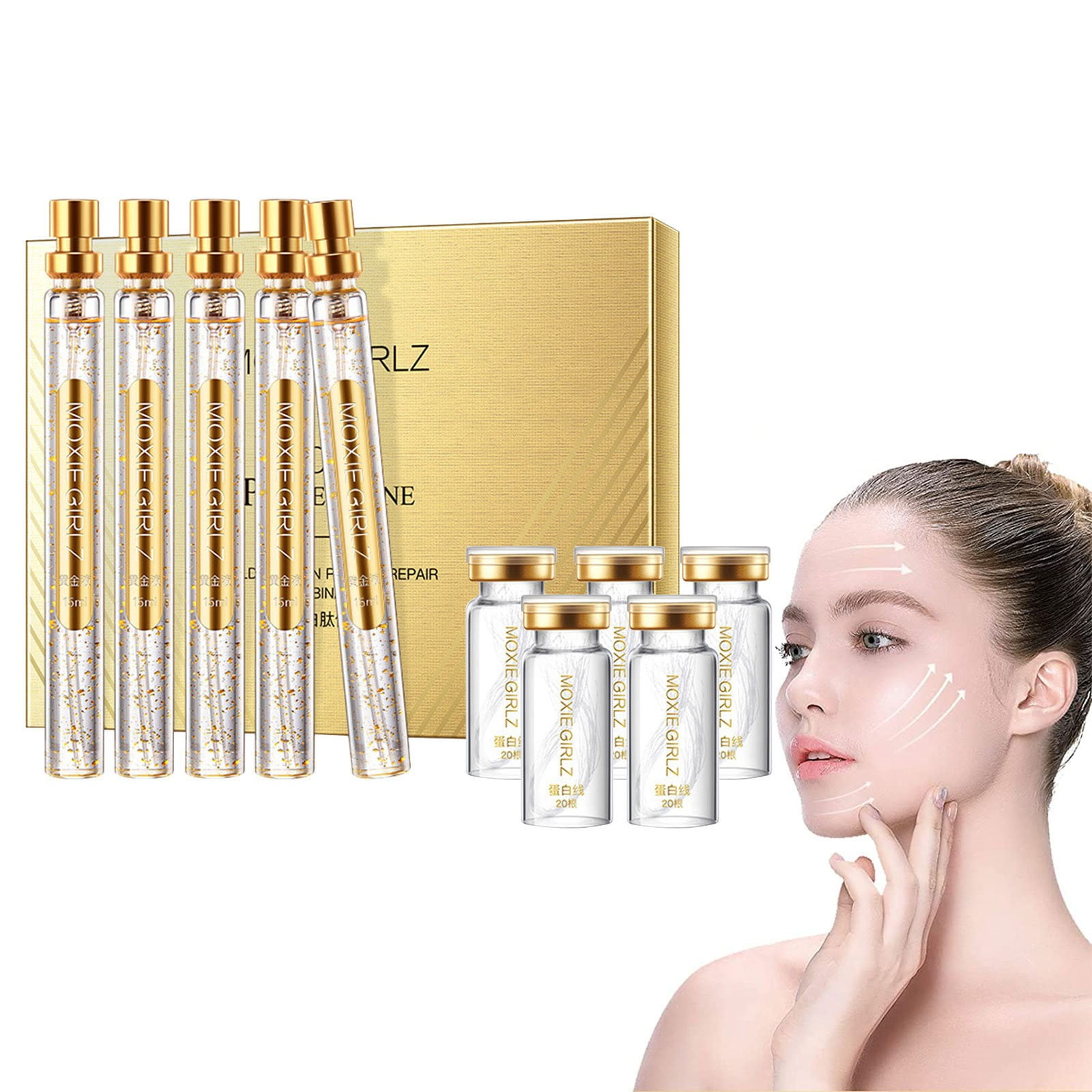 Kcocoo Protein Thread Lift Set Soluble Protein Thread And Nano Gold ...