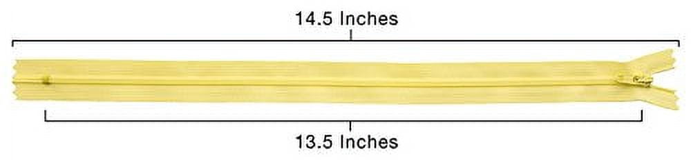 100 - YKK #3 Coil Zipper, 13.5 inch Length, Primrose 503
