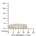 thumbnail image 4 of Vir Jewels 1.50 CTTW Diamond Eternity Ring Wedding Band 14K Yellow Gold Bezel Set Size 5 Female Adult, 4 of 6