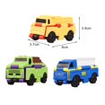 thumbnail image 3 of High-quality Abs Plastic Toy 3pcs Toy Car Portable Dual-design Transformable Car Creative Shape-changing Vehicle Toy for Children Toy Car for Kids, 3 of 8