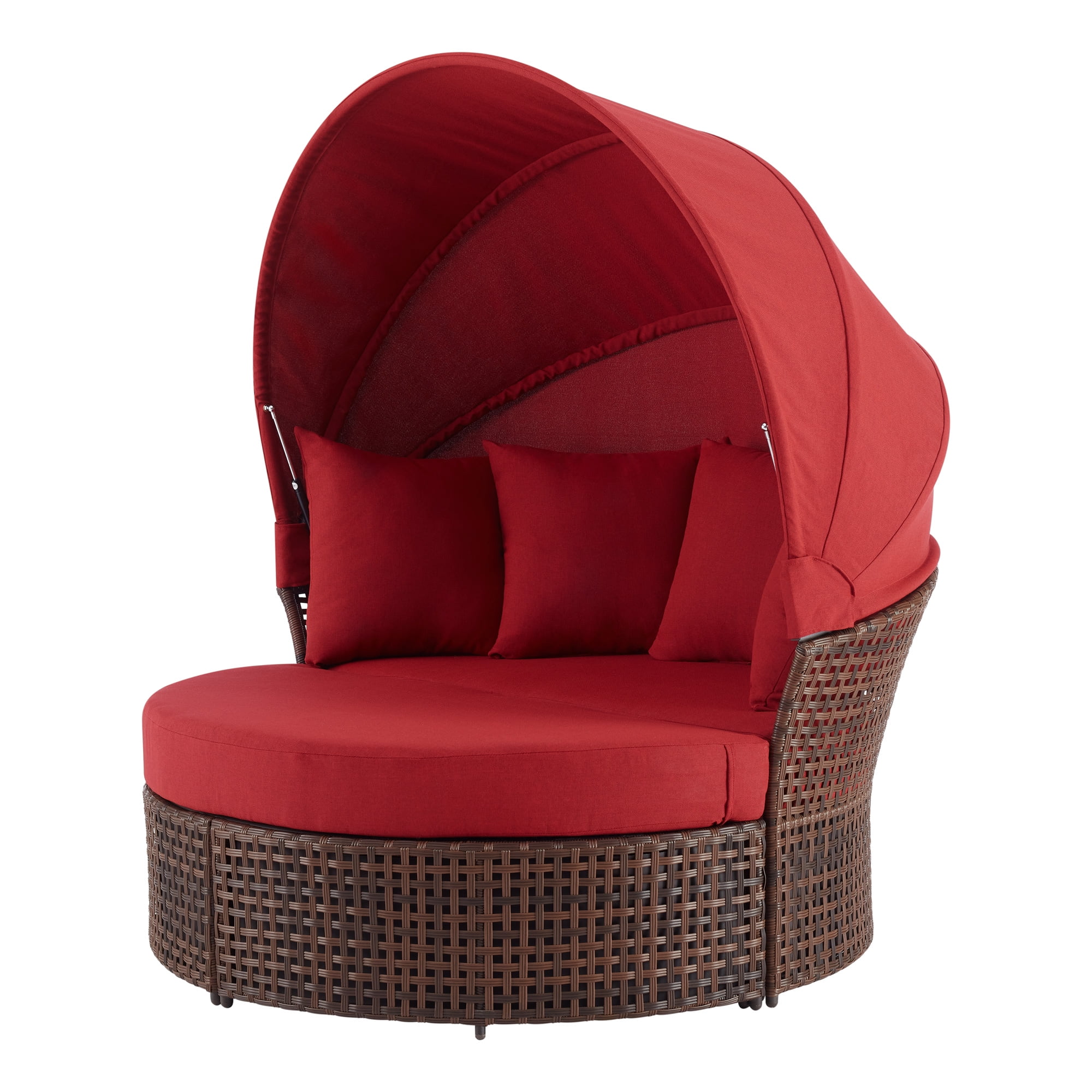 Mainstays Tuscany Ridge 2Piece Outdoor Daybed with Retractable Canopy