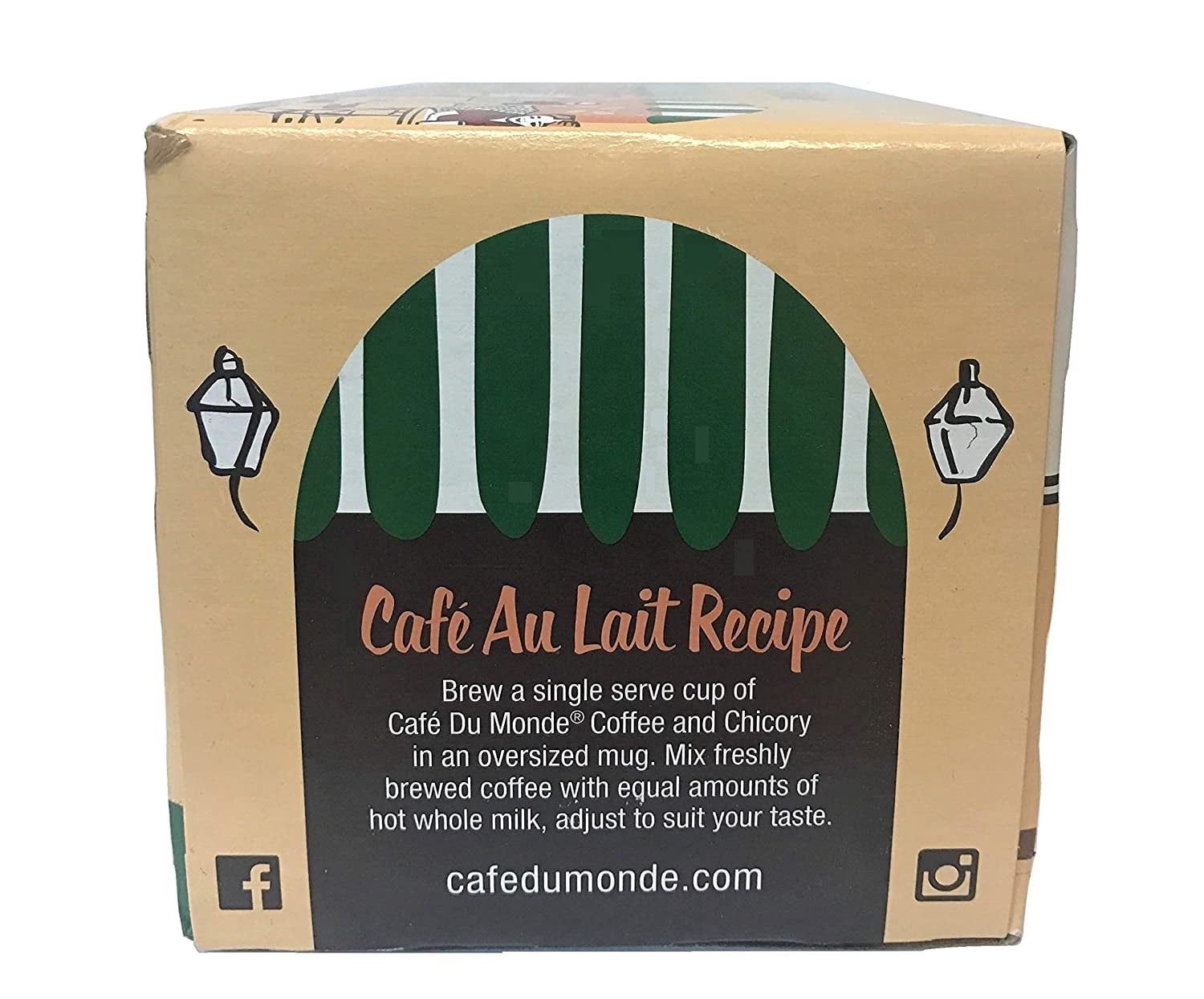Cafe Du Monde dark roast Pods Coffee and Chicory Single Serve Cups (72 Count)