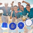 thumbnail image 3 of Uxcell 12 Pcs Cintas de Premio, Cinta de Reconocimiento para Ganadores de 1er, 2do, 3er Lugar para Eventos Deportivos de Competencia, Azul Rojo Blanco, 3 of 7
