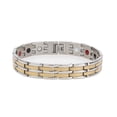 thumbnail image 2 of Pulsera de salud para hombre cadena de acero con imanes regalo de joyería para el cuidado ANGGREK Otros, 2 of 8