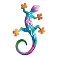 thumbnail image 1 of Metal Gecko Wall Hanging - Outdoor Decorative Statue for Home and Commercial Spaces, 1 of 5