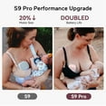 thumbnail image 3 of Momcozy S9 Pro Wearable Breast Pump, Hands Free Breast Pump 2 Mode & 9 Levels, 24mm Electric, 3 of 8