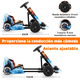 thumbnail image 3 of Go Kart Eléctrico Infantil Honey Whale JL-009 Azul, 3 of 4