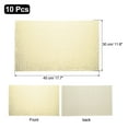 thumbnail image 2 of 10 piezas de manteles individuales de espejo brillante, 11.8" x 17.7" Oro Champán Retro Cuadrado Brillante para Decoración de Mesa de Cena Fiesta de Cumpleaños y Despedida de Soltera, 2 of 6