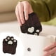 thumbnail image 2 of Regalos para Gatos Pata de Gato Guantes de Ganchillo Hechos a Mano Medio Dedo Tejido de Invierno Guantes Pata de Gato, 2 of 5