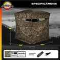 thumbnail image 4 of Rhino Blinds - R-200 Realtree Edge Camo Ground Blind, 3 Person, 4 of 8