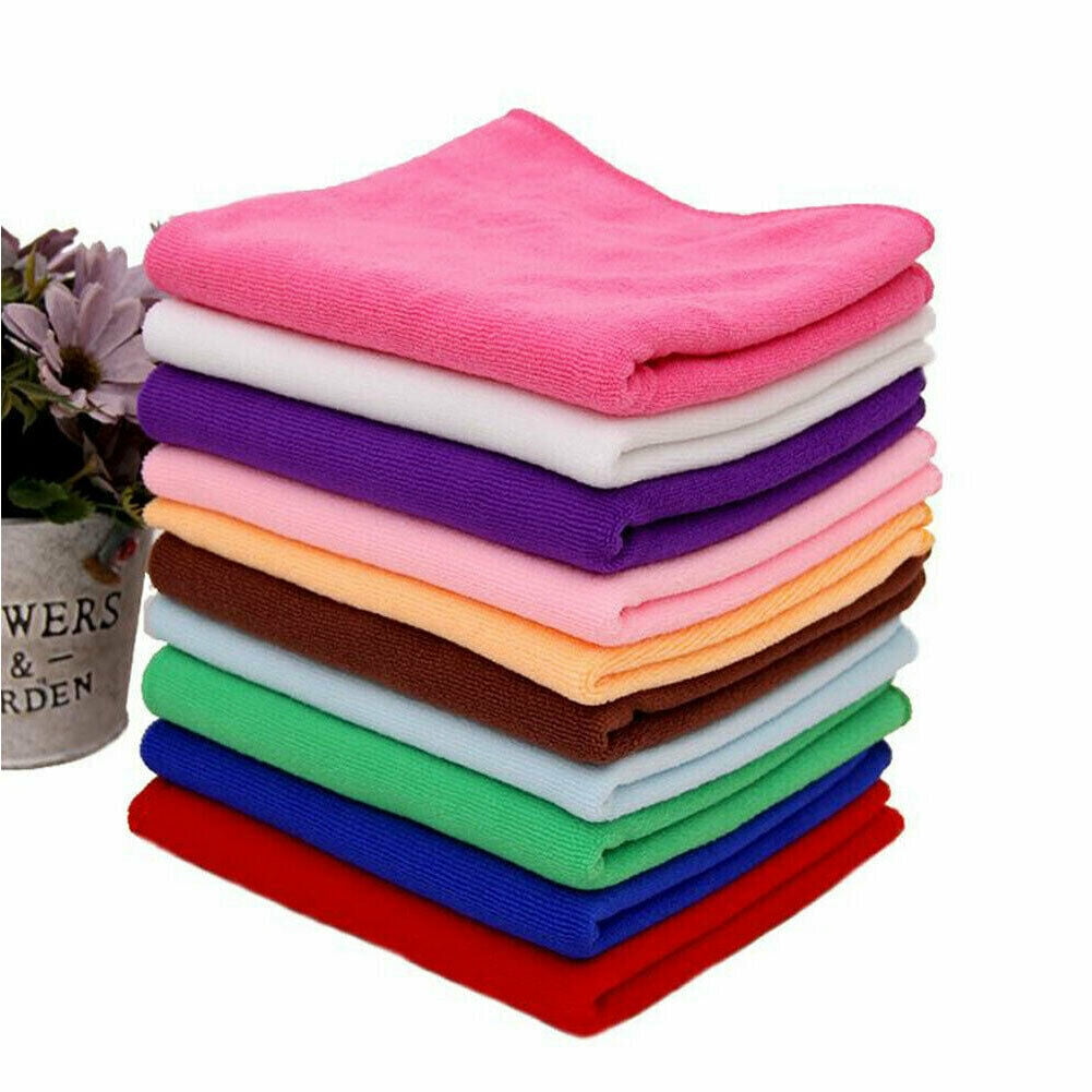 Car Wash Microfiber Towel Auto Cleaning Drying Cloth Hemming Super Absorbent