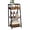Brown, variant on 3-Tier Narrow Bathroom Shelves with Drawer, Bathroom Organizers and Storage, Open Floor Ladder Shelf, Freestanding Tower Slim Standing Unit for Small Spaces