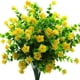 thumbnail image 4 of Bewildely 10 piezas de plantas artificiales de Camelia para interiores, arbustos resistentes a los rayos UV, para interior y exterior, jardín de flores, Decoración Loto rojo Bewildely HA083900-06, 4 of 6