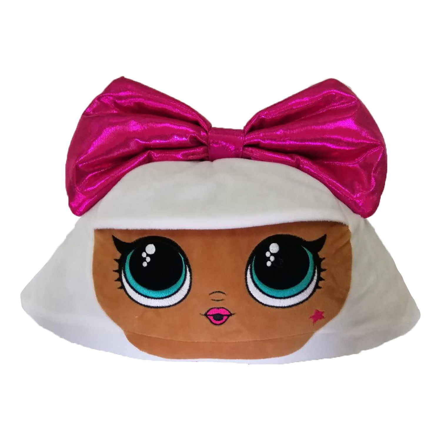 Coussin douillet L.O.L. Surprise! "Pink Bow Diva"