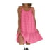 thumbnail image 3 of Minnieouse Maxivestido de fibra multifuncional y elegante para mujer, vestido bohemio Vintage con hombros descubiertos, vestido de verano para Vestidos rosa 2XL, 3 of 5