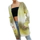 thumbnail image 1 of Moda mujer manga larga Casual largo cárdigan abrigo suéter prendas de vestir exteriores Fridja  BV0+1758, 1 of 8