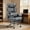 Slate Gray, variant on Primy High Back Office Chair, Big and Tall PU Leather Executive Chair with Footrest – Ergonomic Reclining Computer Desk Chair, High-Density Foam, Heavy Duty Swivel Rolling Chair, Gray