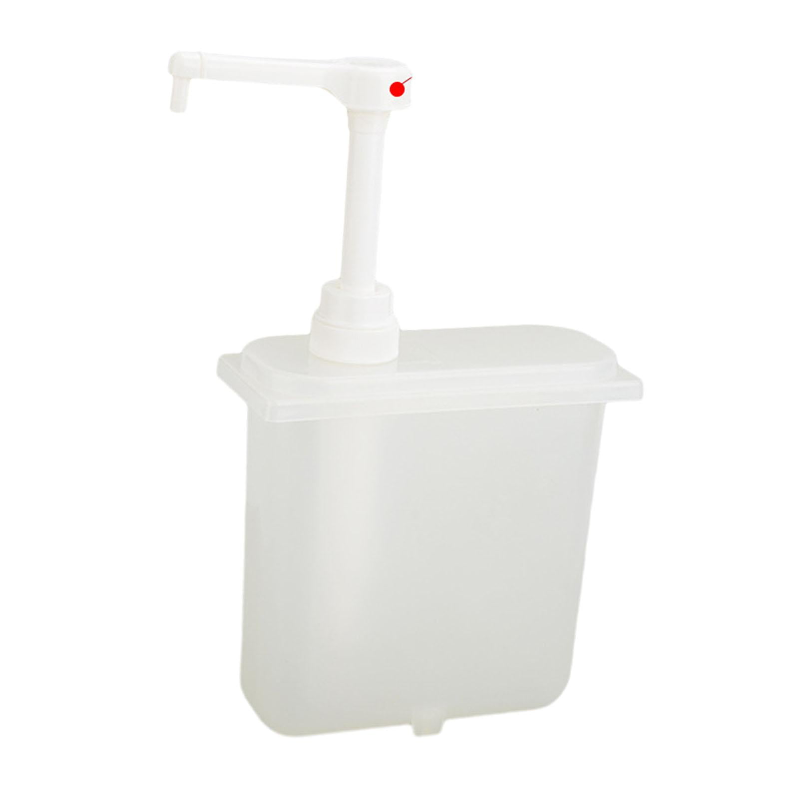 Baoblaze Condiment Pump Sauces Pump Bottles Salad Syrup Bottle for Kitchen Restaurant 1L