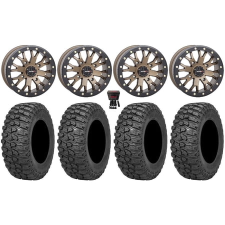 System 3 SB-4 15 Wheels Bronze (6+1) 35 Trail Saw 2.0 Tires Polaris RZR XP 1000 / PRO XP / Ranger XP 900/1000