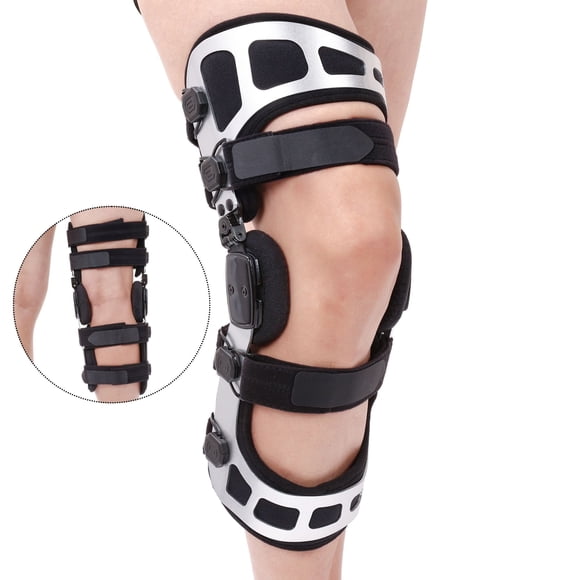OA Unloader Knee Brace , Rodillera Descargadora Vertical Doble para ACL, PCL, Osteoartritis Ligera, Dolor Hueso-sobre-hueso y Desgarro de Menisco, Soporte de Descarga Doble para Medial y Lateral